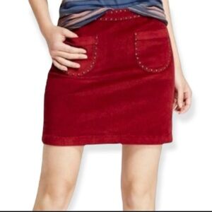 Mossimo Supply Co. Red Skirt
